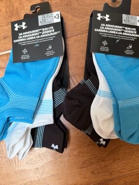 Under Armour UA Run Lite No Show Tab 6 pairs Run Lite NWT